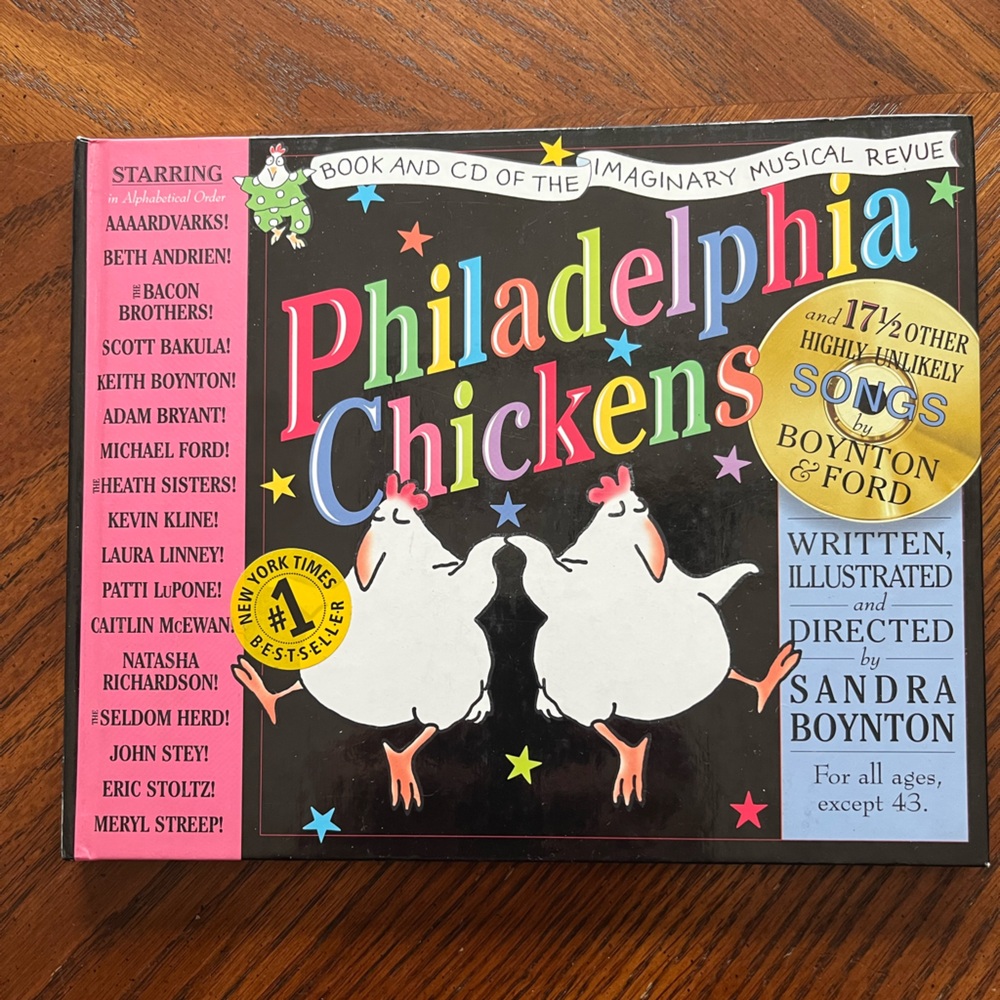 Sandra Boynton kids book and cd | Philadelphia Chickens